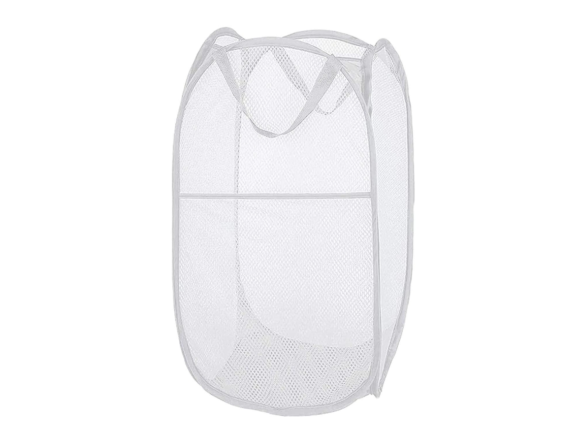 Cesto de Roupa Suja Dobrável, Respirável e Reforçado, em Nylon. GOKOCO