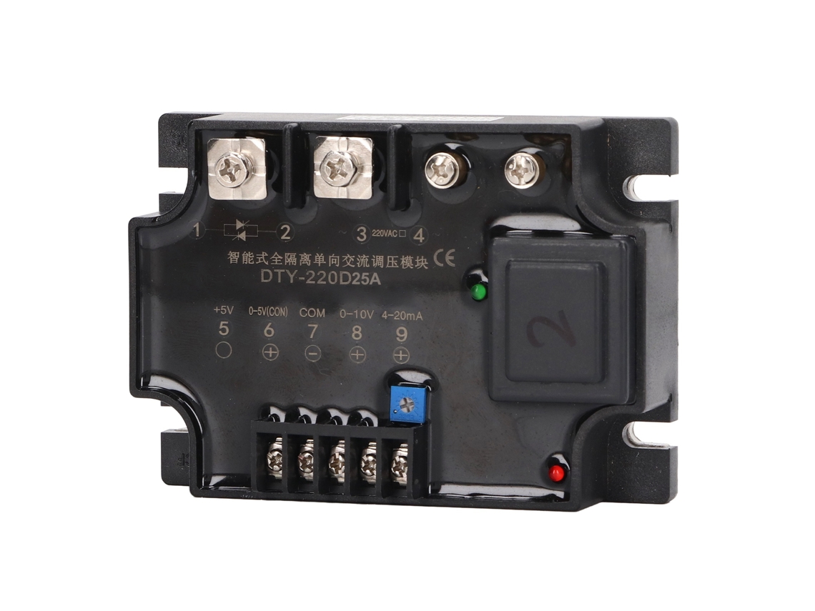 Laxiscreed Regulador De Tensão Monofásico Isolado Com Ajuste De Resistor Para Controlo Multisinál E Até 25a
