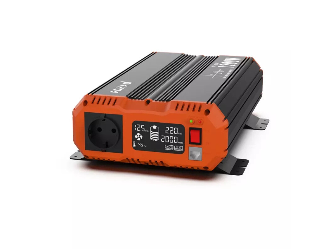 Psc-1200w-24vfchao 1200w Pico 2400w Inversor Solar Onda Senoidal Pura Dc12/24v Ac230v Display Lcd Carro Caminhão Rv Tomada Ue