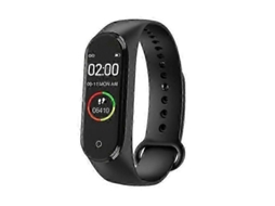 Relógio Inteligente M4 Masculino Feminino, Pulseira Inteligente Para Fitness, Pulseira Esportiva, Monitor De Frequência Cardíaca E Pressão Arteri