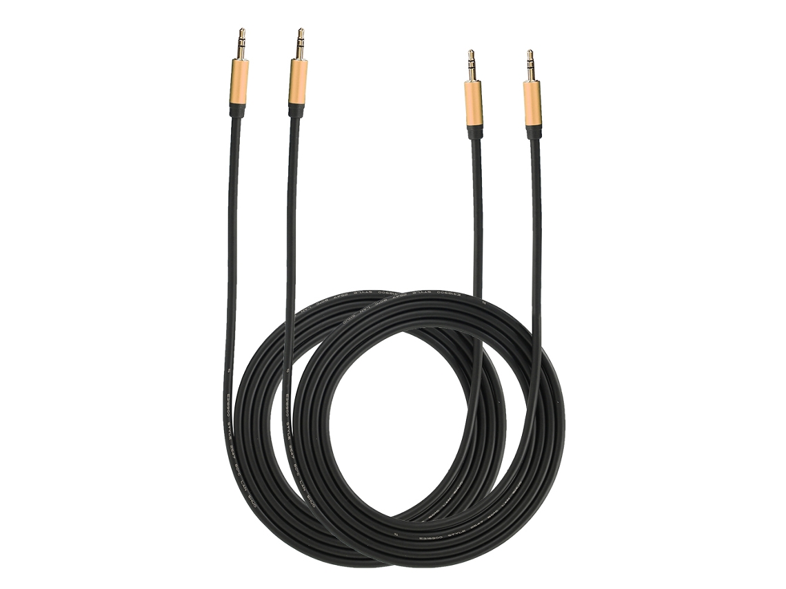 Cabo Aux 3.5mm Macho macho 2m LAXISCREED