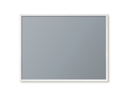 Magnetic Glass Board Dark Orange For The Hall Espelharte (80x60 Cm)