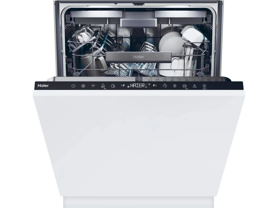 Máquina de Lavar Loiça Encastre HAIER XI 6B0S3 (16 Conjuntos - 59.8 cm - Painel Preto)