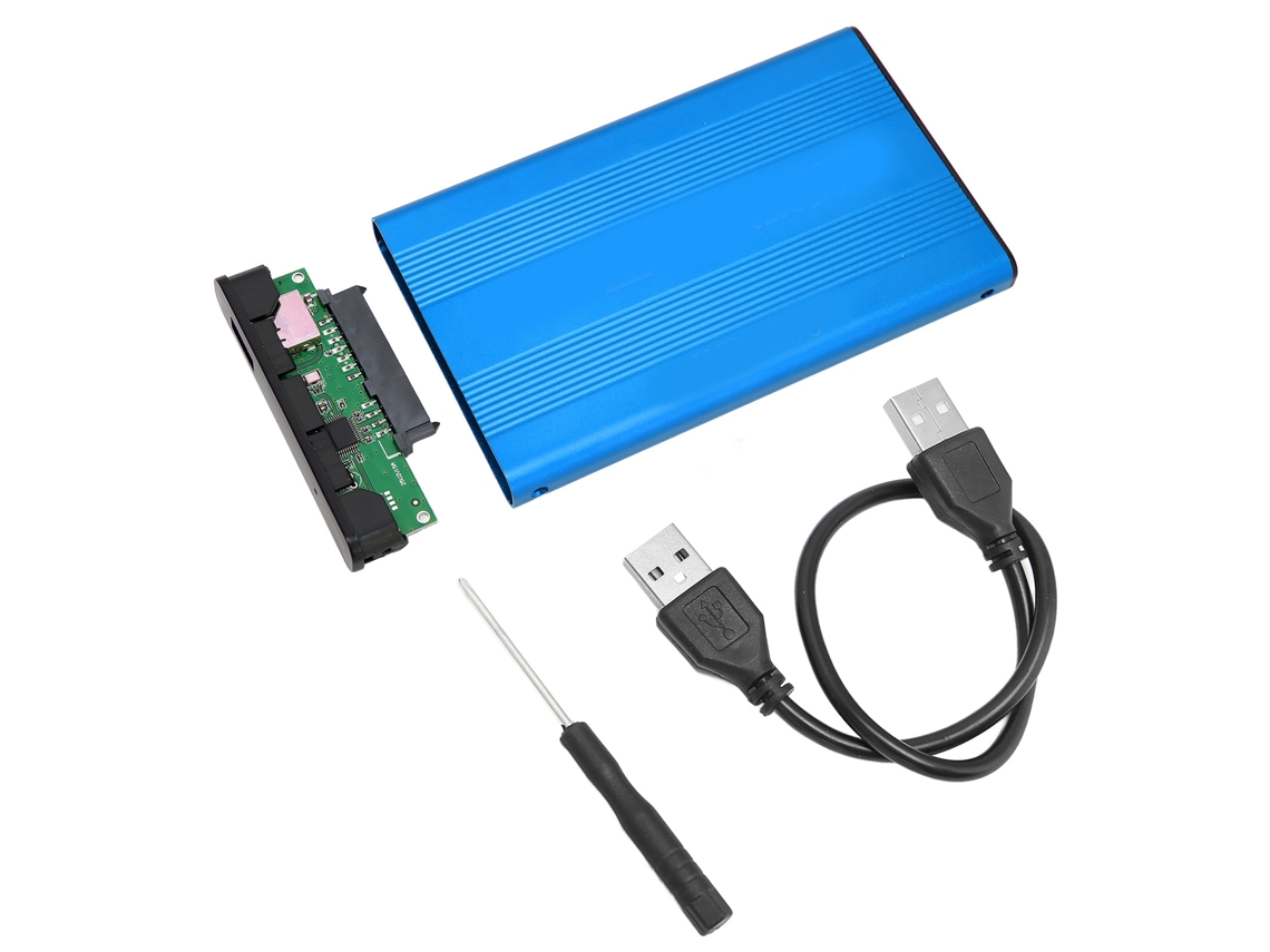 Enclosure Para Disco Rígido (usb2.0 Para Sata Para Discos Rígidos De 2.5 Polegadas)