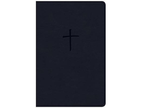 Livro csb compact bible, navy leathertouch, value edition de csb bibles by holman csb bibles by holman (inglês)