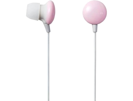 Elecom EARPHONE EAR DROPS rosa