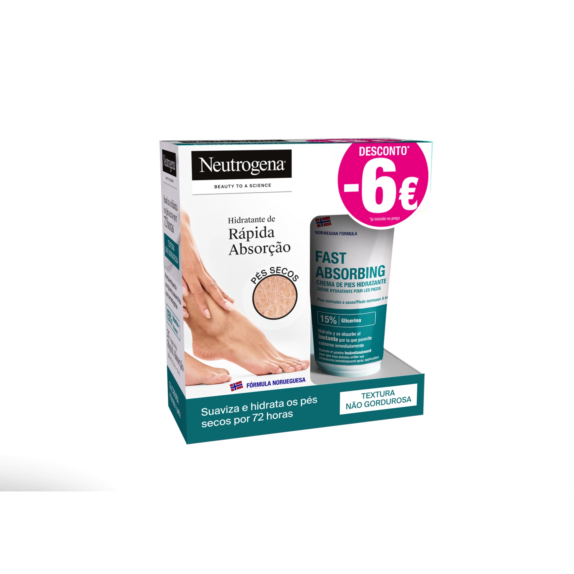 Pack Reparador Calosidades Rápida Absorção NEUTROGENA