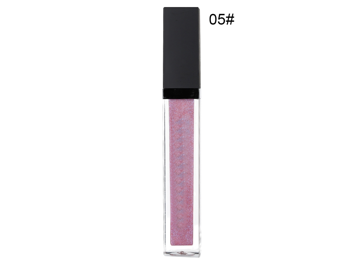 Sombra De Ojos Glitter De Larga Duración + Lápiz Labial Líquido Maquillaje De Ojos Cosmético 05