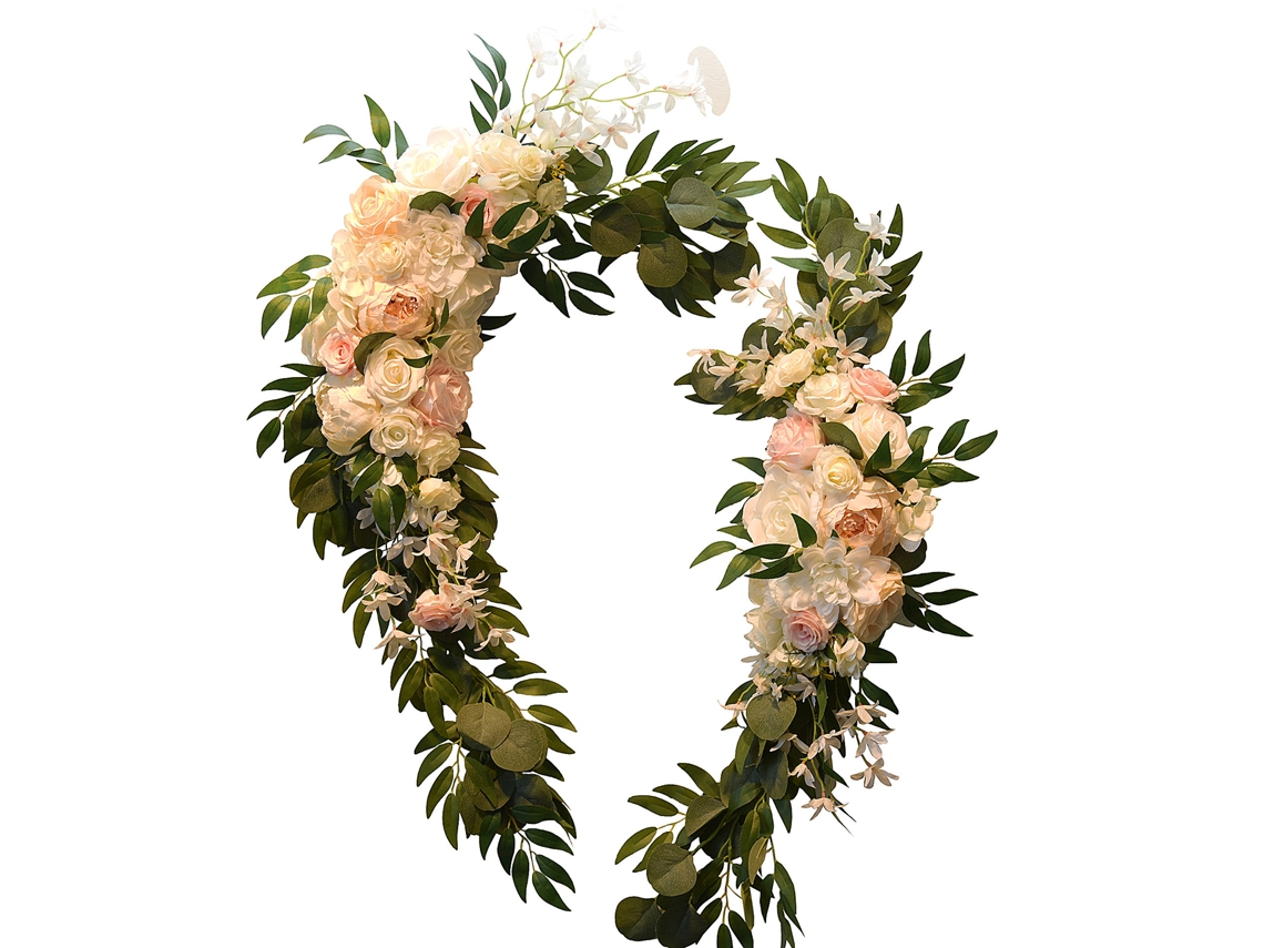 Laxiscreed Flores Artificiais Para Decoração De Casamento E Enfeites De Arco Nupcial