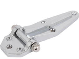 Puxador Giratório De Metal Para Porta Forno A Vapor Industrial Aexit, 14, 5cm De Comprimento, Tom Prateado