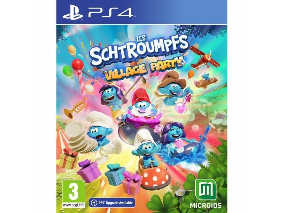 Jogo eletrónico PlayStation 4 MICROIDS The Smurfs: Village Party