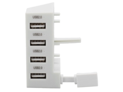 Xbox One S Hub Usb 2.0 Splitter de Multi portas de Expansão de Alta Velocidade EOOCOO