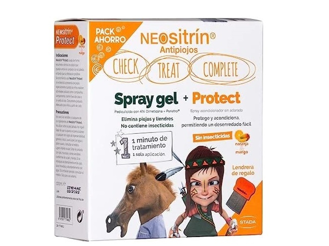 Pacote Proteger 100 Ml Gel 60 Ml Lendrera NEOSITRIN