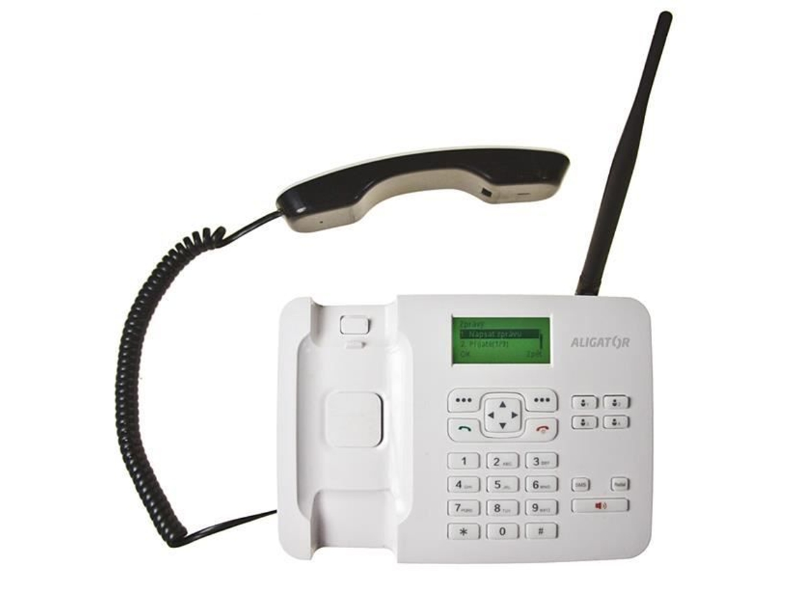 Telemóvel Aligator T100 Sim Único 800 Mah Branco