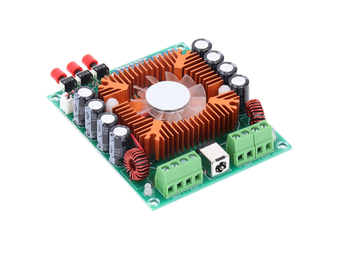 Laxiscreed Amplificador De Áudio De Alta Potência Com Bluetooth 5.0 Para Sistemas De Som De Qualidade