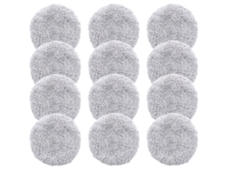 Pacote com 12 Panos de Limpeza Janelas, Peças para Robô Aspirador, Pano Úmido para Robô de Limpeza Janelas BRILVIBERA