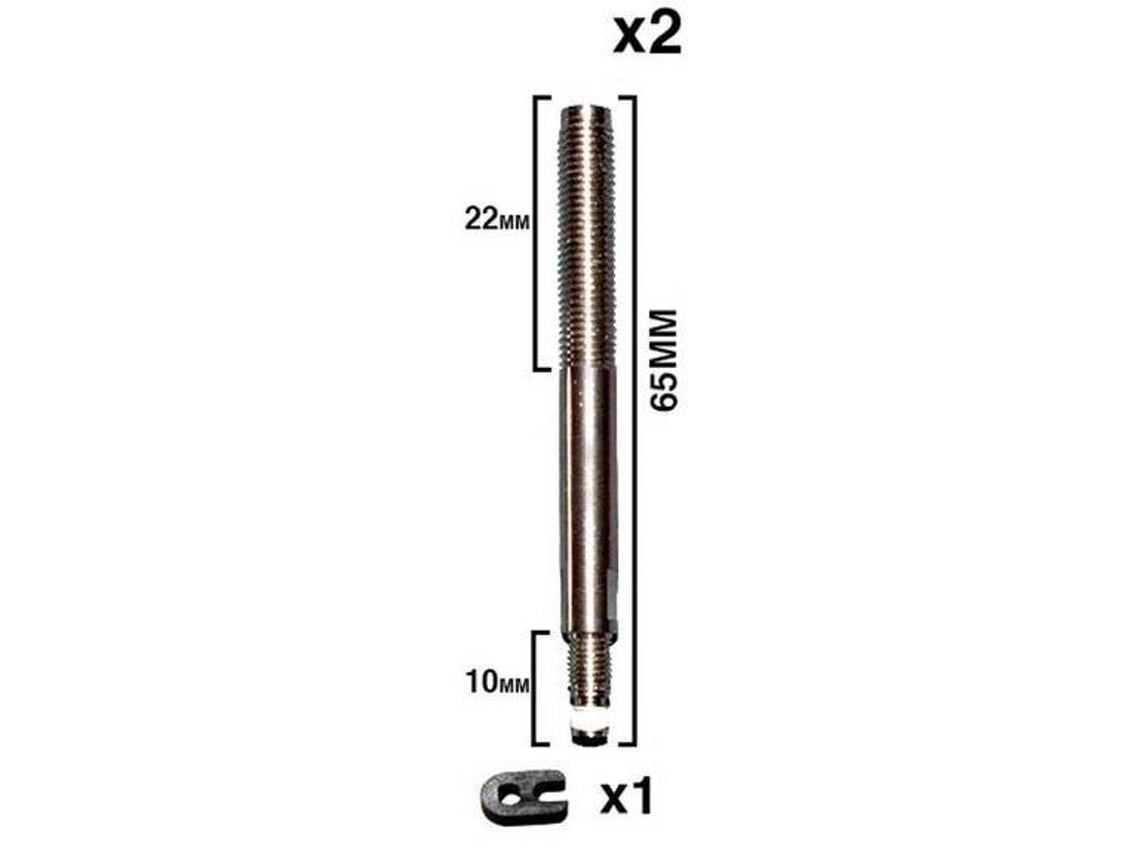 X-Sauce Extensores de Válvula Presta 2 Unidades