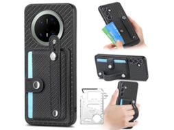 Capa Traseira Para Celular Com Suporte Para Cartão E Faca Para Ferramentas