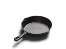 Frigideira De Ferro Fundido, Frigideira Para Bife, Frigideira Antiaderente, 20 Cm X 4,7 Cm