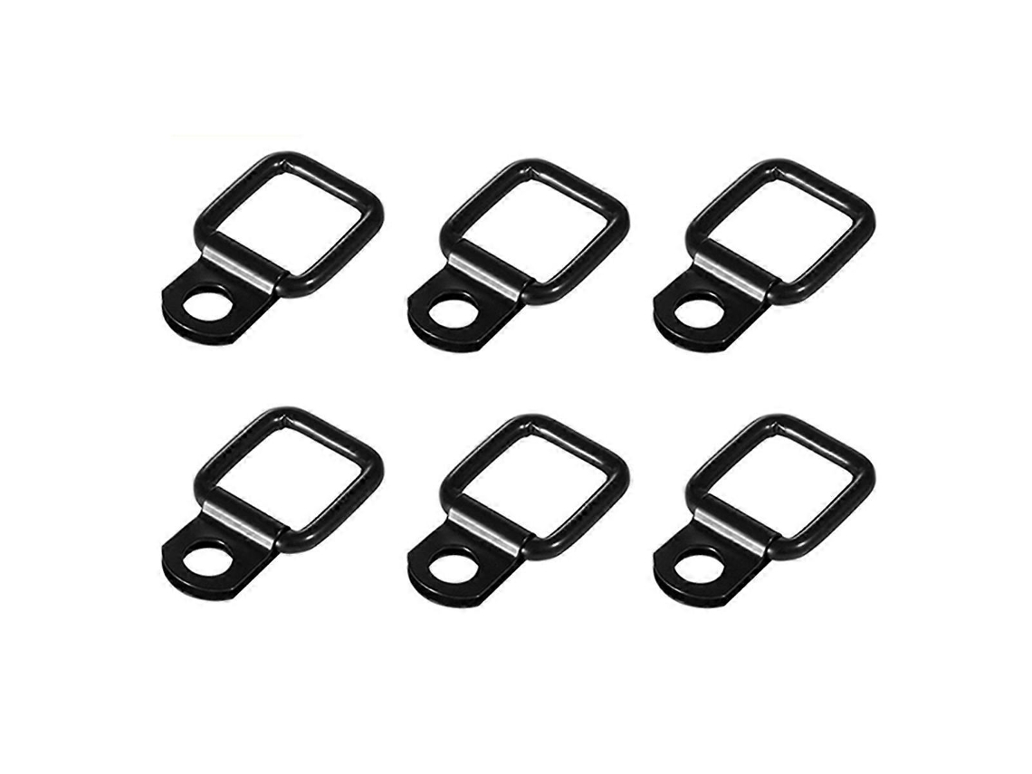 Parafusos De Amarração Em D Para Carro Com Fivela De Puxar (6 Peças)