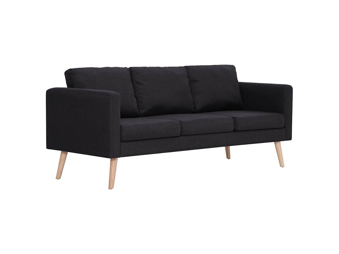 Sofa, Sofas Vidaxl Preto Tecido (n/a)