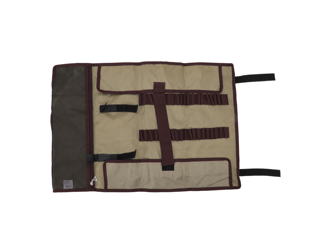 Bolsa de Estacas de Barraca de Acampamento, Multiuso, Oxford, Grande, para Atividades ao Ar Livre, Khaki S/MARCA
