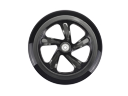 Roda Para Micro Patinete 200mm Preta Roda Sobressalente Para Patinete