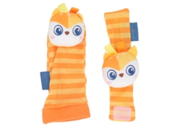 Conjunto De Pulseiras E Meias Com Som Para Bebê, Brinquedos De Desenvolvimento Cerebral Infantil