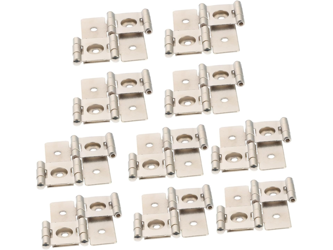 Dobradiças De Ferro Para Armários, Silenciosas, Estilo Retrô, 10