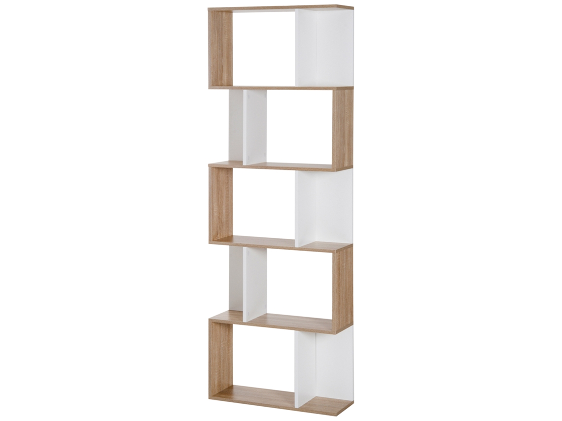 Estante de bambu com 4 prateleiras ORBITRA COMMERCE