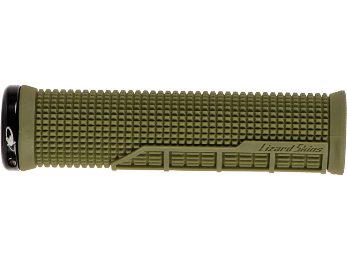 Punho LIZARD SKINS Single Lock-On Machine (Verde - TU)