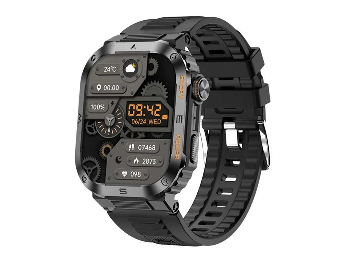 Smartwatch com Bluetooth Chamada Push Notification Rastreamento Esportivo Pressão Arterial e Monitoramento de Oxigênio no Sangue para Ativo Yizhood