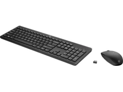 Teclado + Rato HP 230 (Sem Fio - Teclado Numérico)