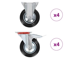 Caster, Casters Vidaxl