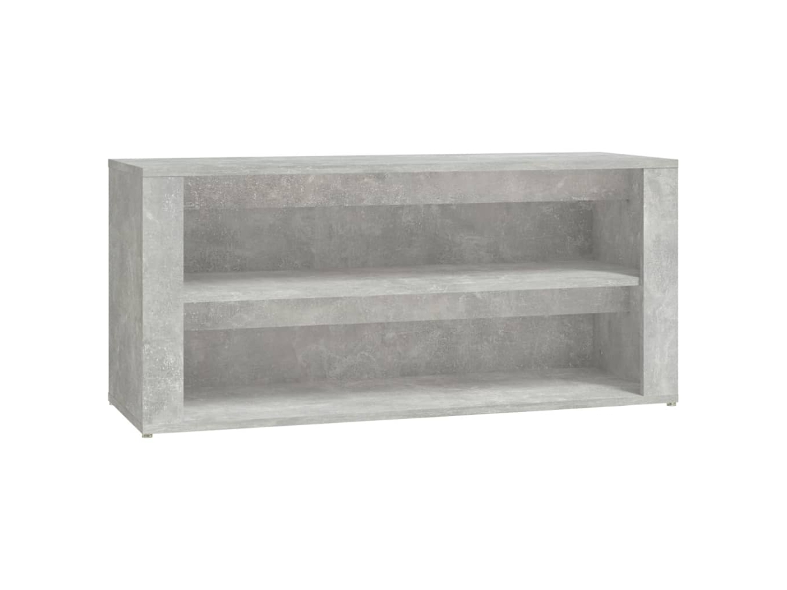 Shoe Rack, Shoe Racks Vidaxl Cinzeto Madeira Processada (n/a)