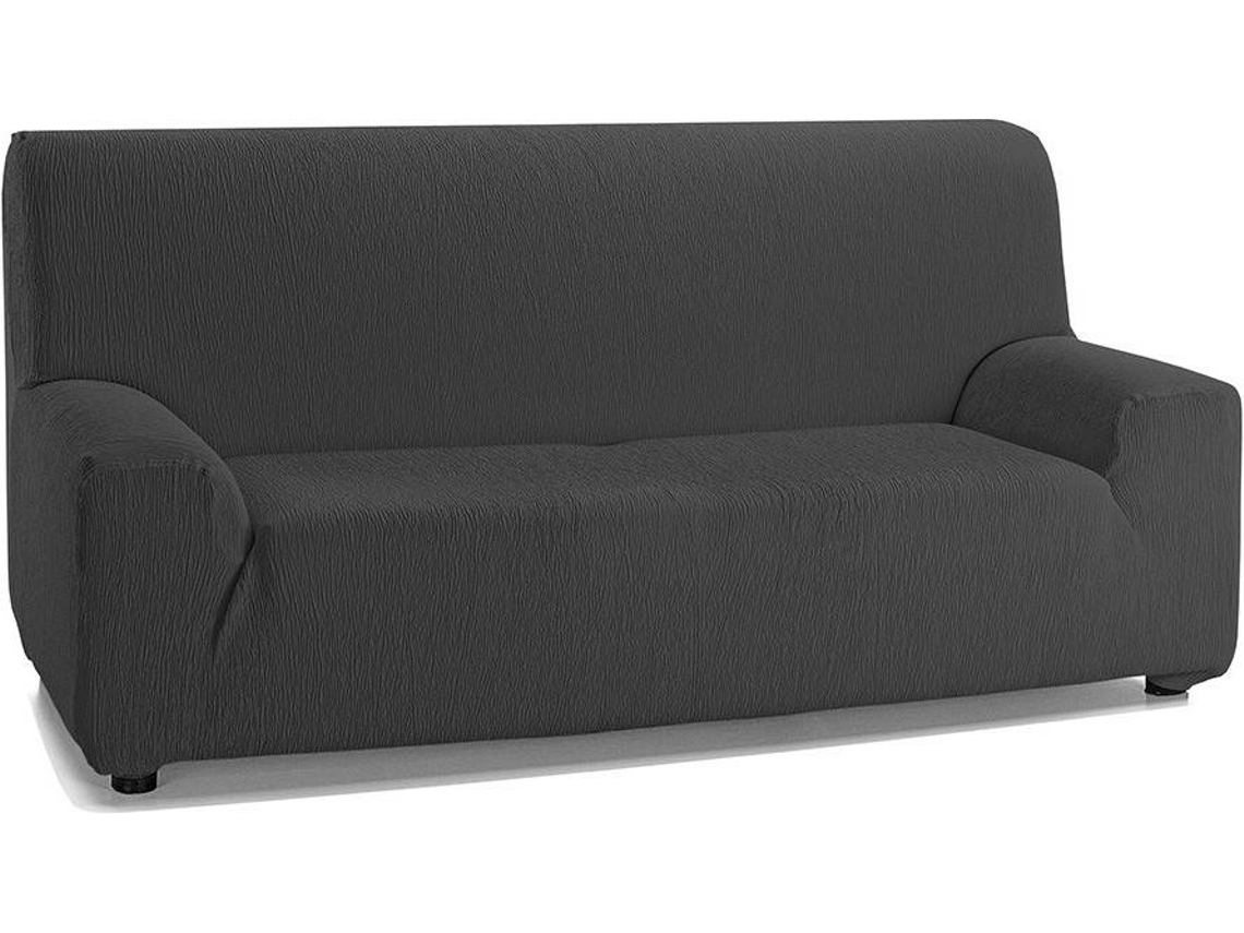 Capa de Sofá TODOPARAMICASA Emilia Antracite (3 Lugares - 220 cm)