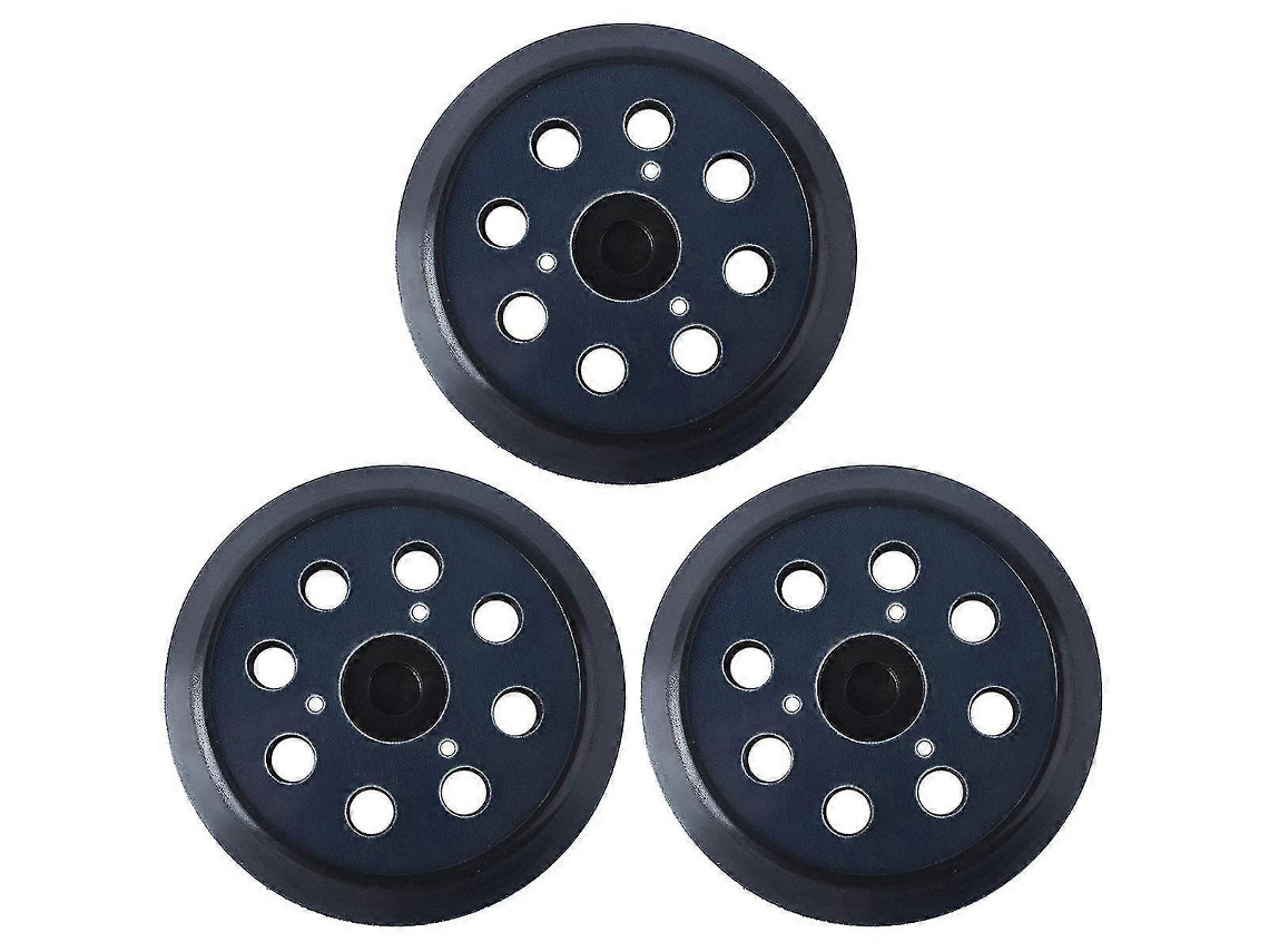 Disco de Lixa 125 Mm Compatível com Makita 743081, 8, Substituto do Modelo Bo5010, 8 Furos BRILVIBERA (3 Peças)