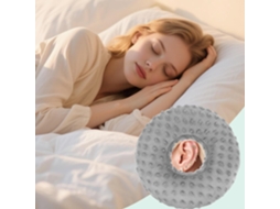 Travesseiro com Furos para Piercing na Orelha, Travesseiro Macio Estilo Monge para Quem Dorme de Lado, Alívio da Dor e Proteção AQUAFORGE