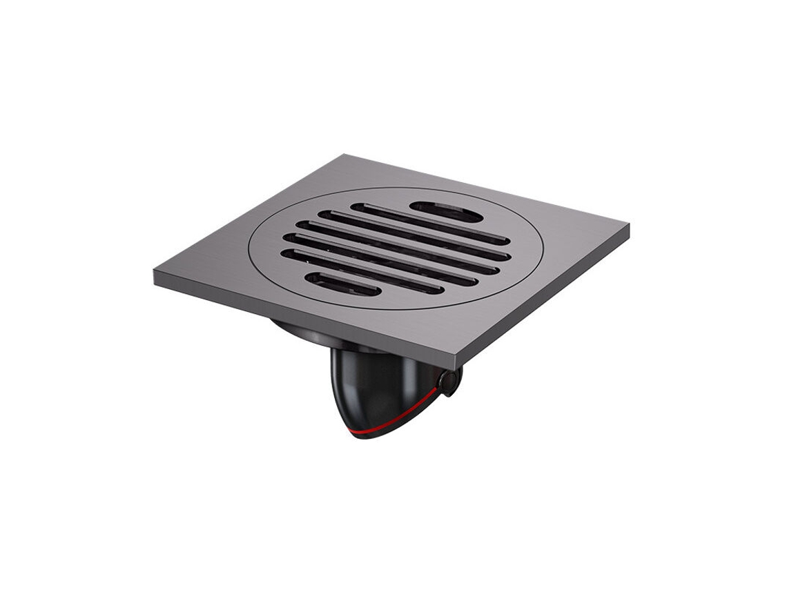 Ralo de Chão AQUAFORGE Removível para Banheira, Chuveiro, Vaso, Jardim, 10x10cm