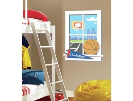 Adesivos Reposicionáveis Para Quadra De Basquete 102x69 Thedecofactory