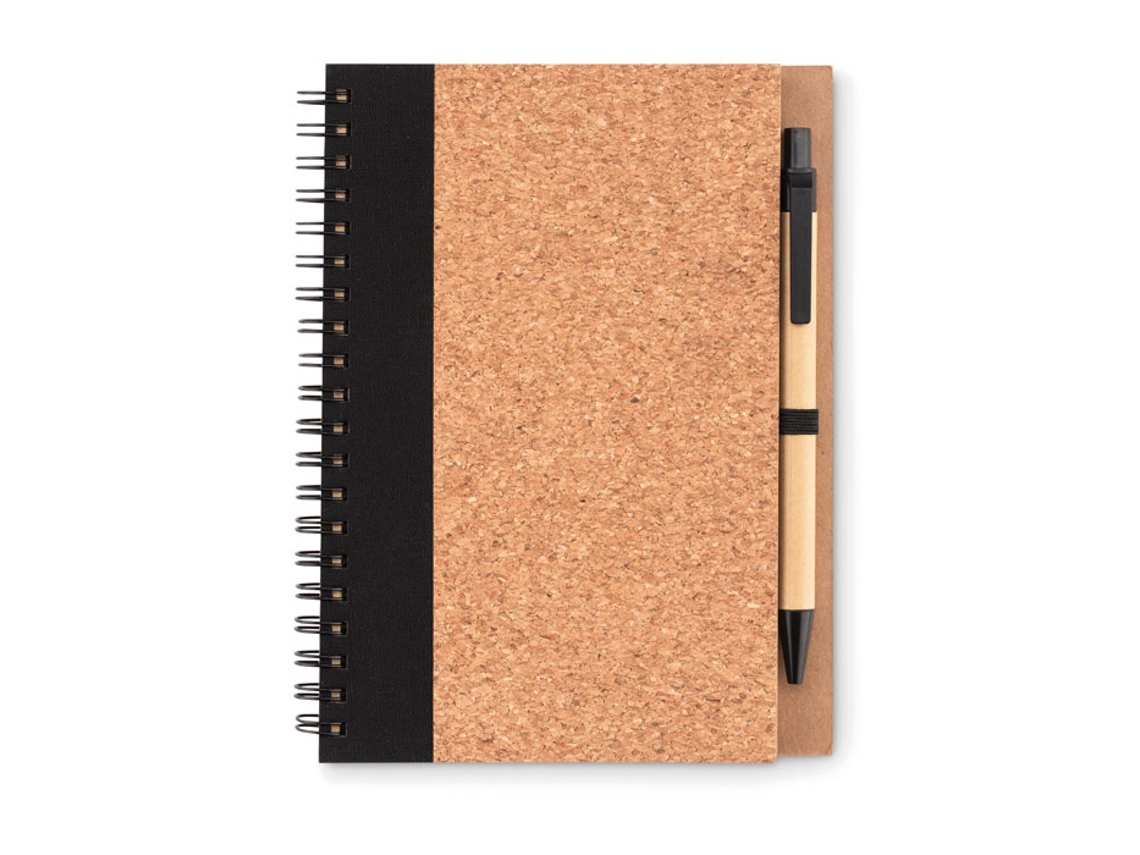 Libreta Con Bolígrafo Tapa Corc MIDOCEAN