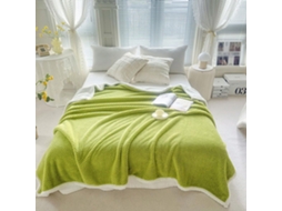 Manta de Lã Berbere Fansu Cor Sólida Super Macia e Fofa Ideal para Cama Lençóis o Inverno 200x230cm, Macio, Qu