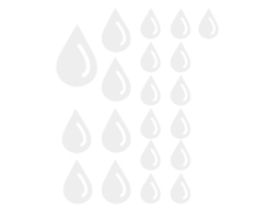 Stickers Parede Gotas 3d LAXISCREED Prata Decoração