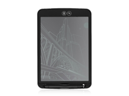 Tablet Lcd Portátil De Desenho E Escrita De 10 Polegadas Com Apagamento Seletivo E Bloqueio De Apagamento 16x0,6x24 Cm. Cor Preta Dam