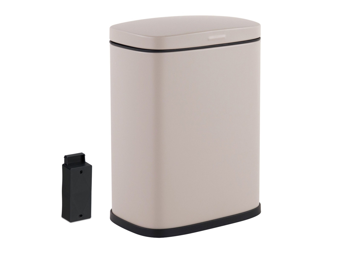 Lixeira De Banheiro De Parede 3l Com Tampa Soft Close