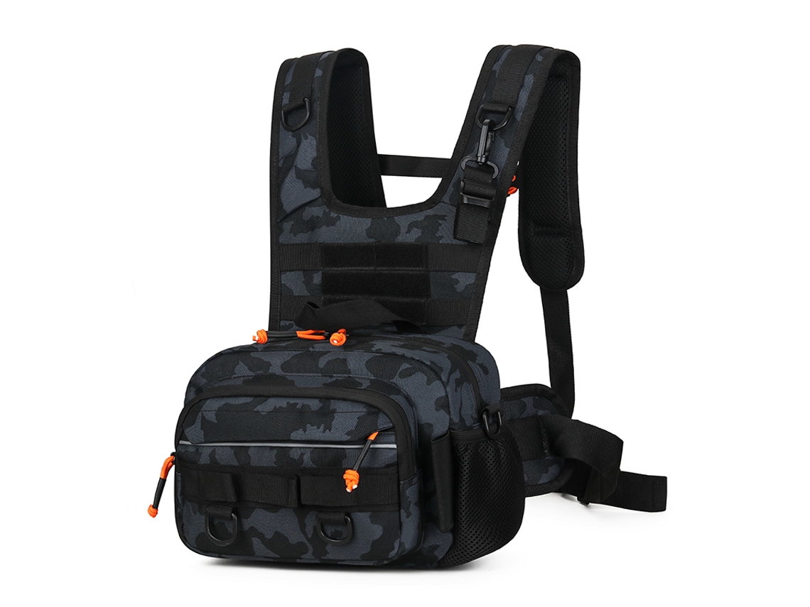 Mochila tática de pesca MDUG (preto)