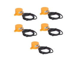 5pcs Sensor de Proximidade Cilíndrico Npn Normalmente Aberto 6 36vdc 300ma