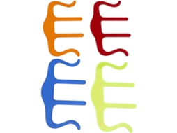 Conjunto De 4 Prendedores Partitura Em Formato M, Suporte De Acrílico Para Páginas Partituras, Revistas E Jornais