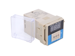 Rele De Atraso Com Display Led Ajustável Dc24v
