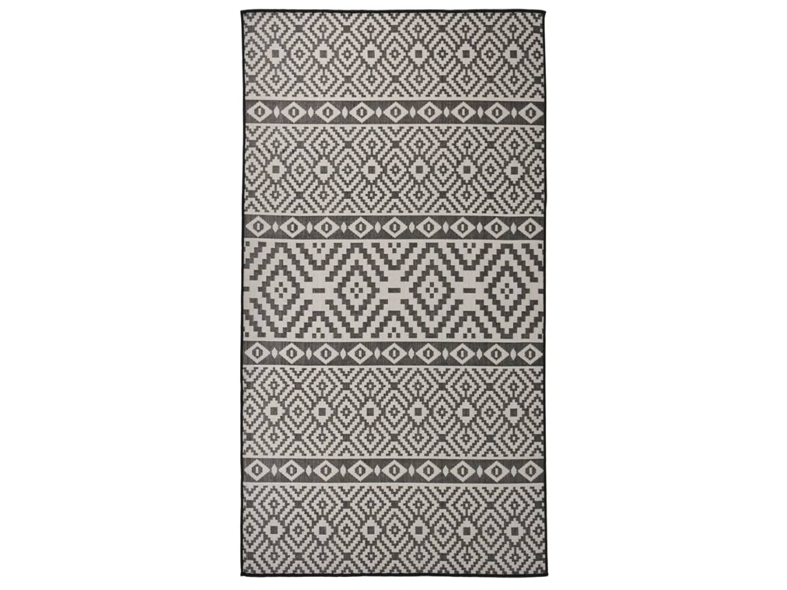 Outdoor Rug, Outdoor Rugs Vidaxl Preto Plástico (80 X 150 Cm)
